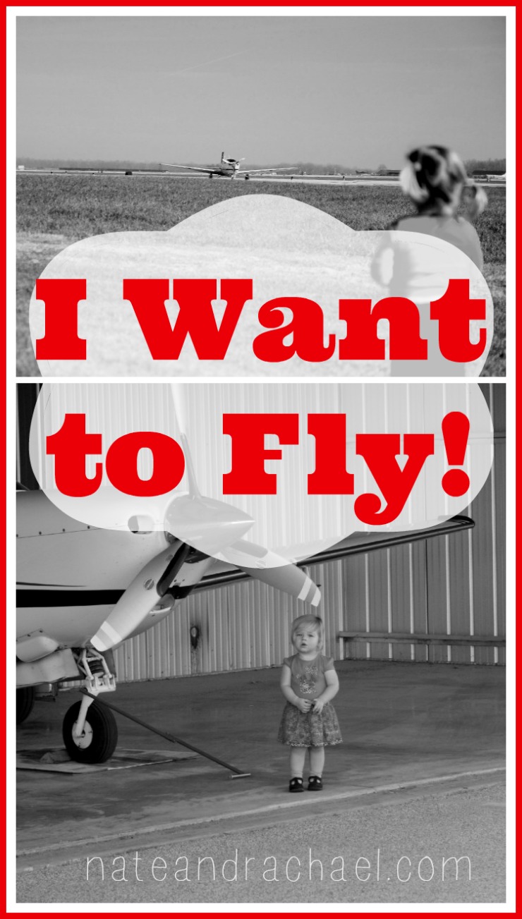 I want to fly! Encourage your little one's fascination and interest in airplanes with these tips from the family of a pilot-- nateandrachael.com