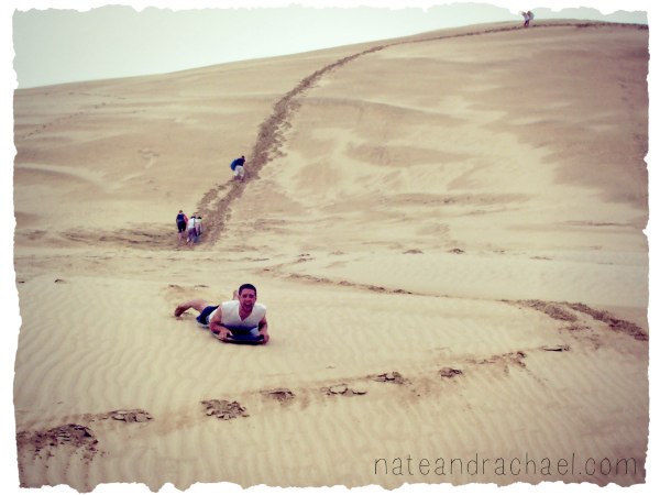 Boogy boarding on Sand Dunes! Read post for details on what it is and where you can do it. 