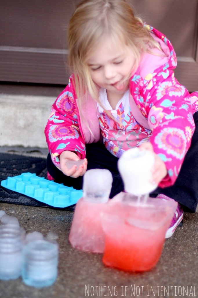 Save sand castles for summer! This winter, make an ice castle. 