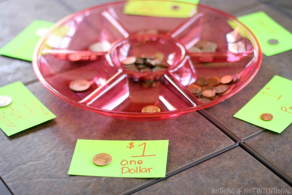 Fun with money and math! Math money games for preschoolers