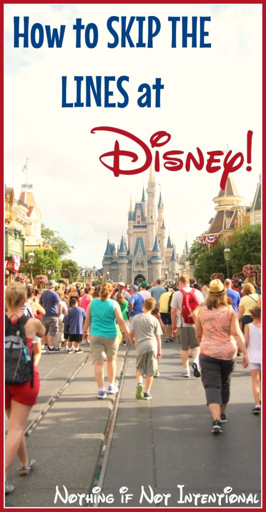 It's true! You can skip the lines and avoid the crowds at Disney even during the busy season!
