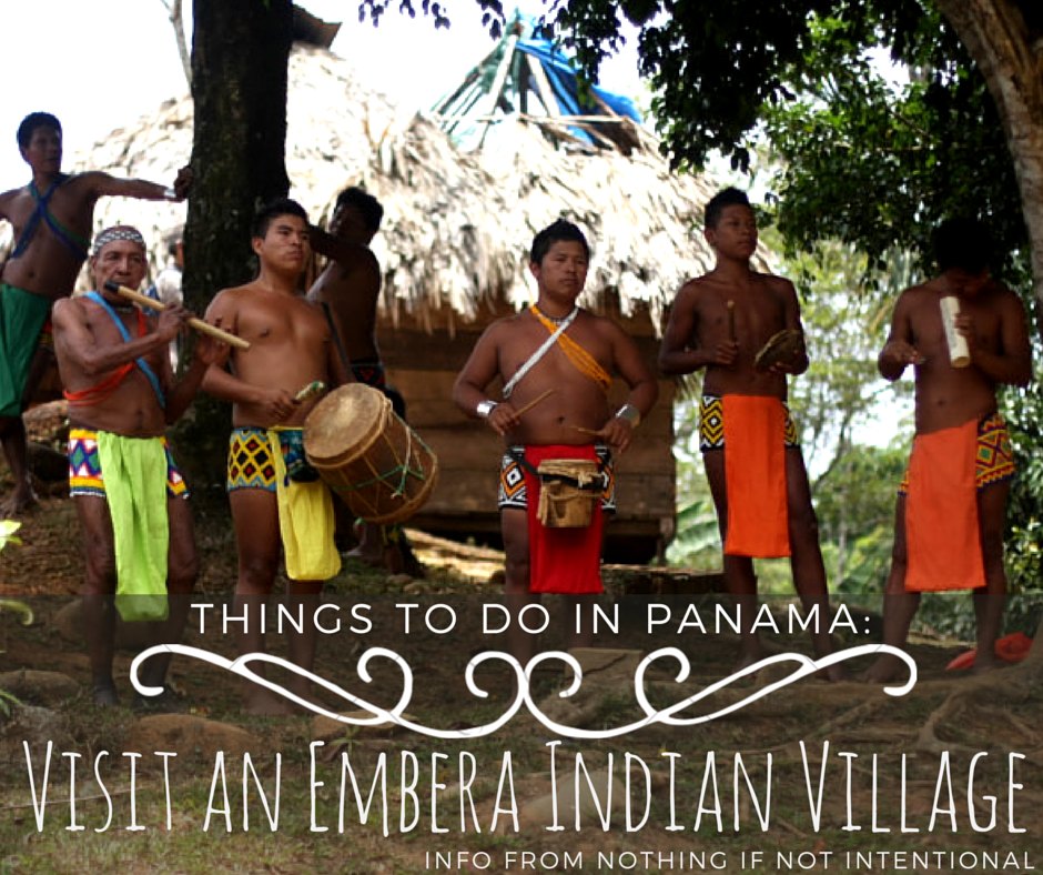 Cruise to the Panama Canal and Visit an Embera Indian Village!