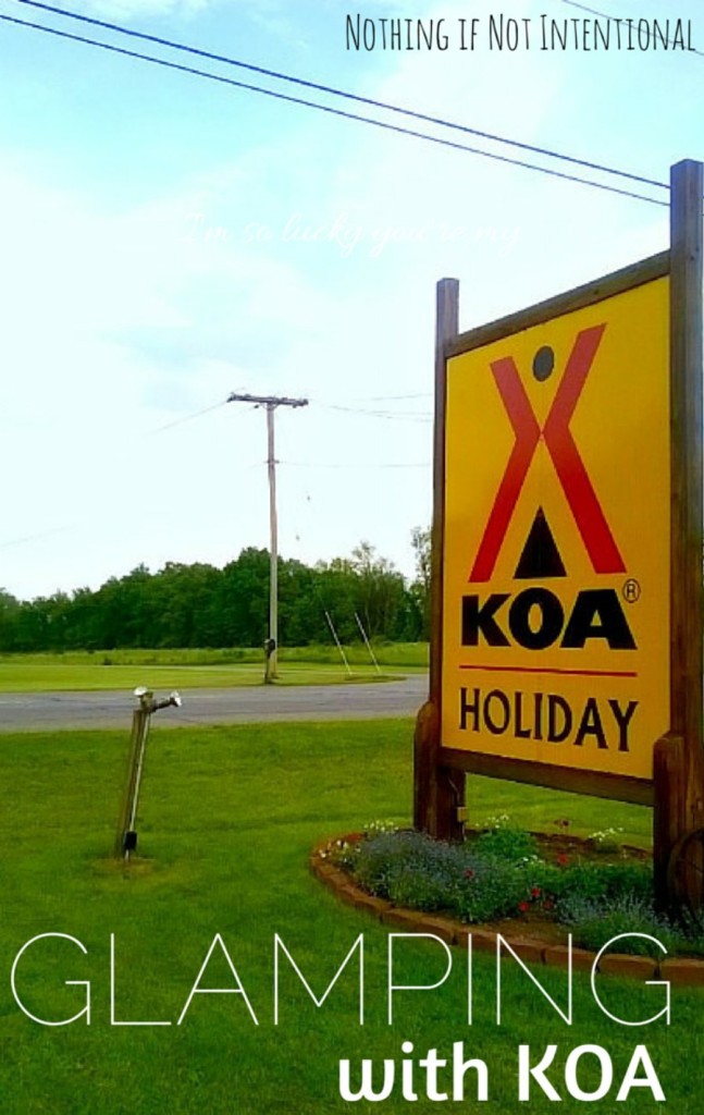 What's it like to glamp at a KOA? 