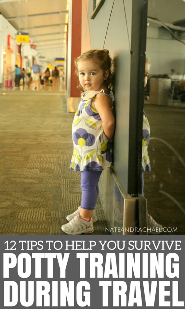 12 Tips to help with potty training during travel