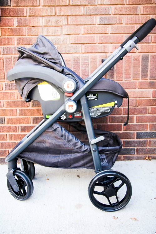 Infant car seat, reversible stroller, and pram in one! GB Lyfe Pram Travel System