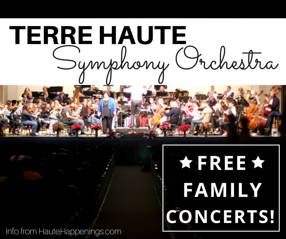 Introduce your kids to classical music by taking them to the Terre Haute Symphony Orchestra's free family time concerts and rehearsals! 