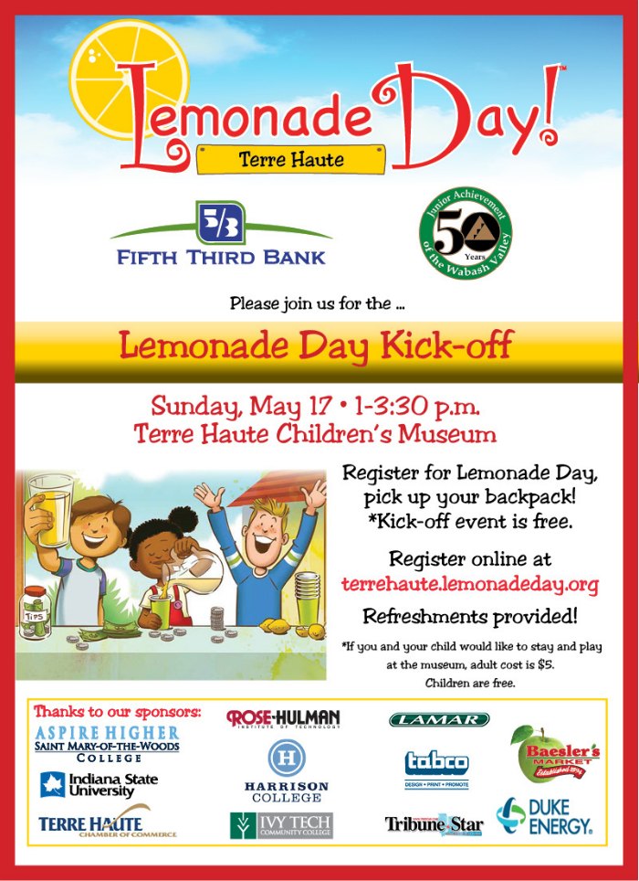 Terre Haute Lemonade Day Kick-Off Event