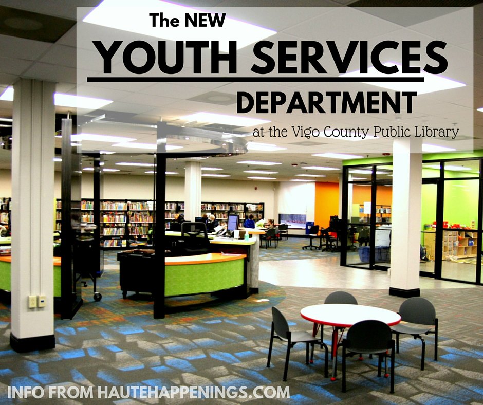 Check out the NEW Youth Services Department at the Vigo County Public Library! 