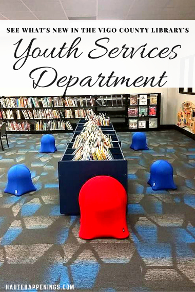 The remodel is finished! See what's new in the Youth Services Department at the Vigo County Public Library!