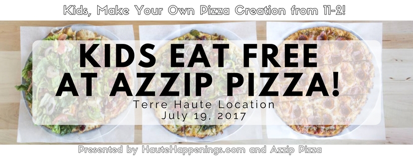 Kids Eat Free at Azzip Pizza!