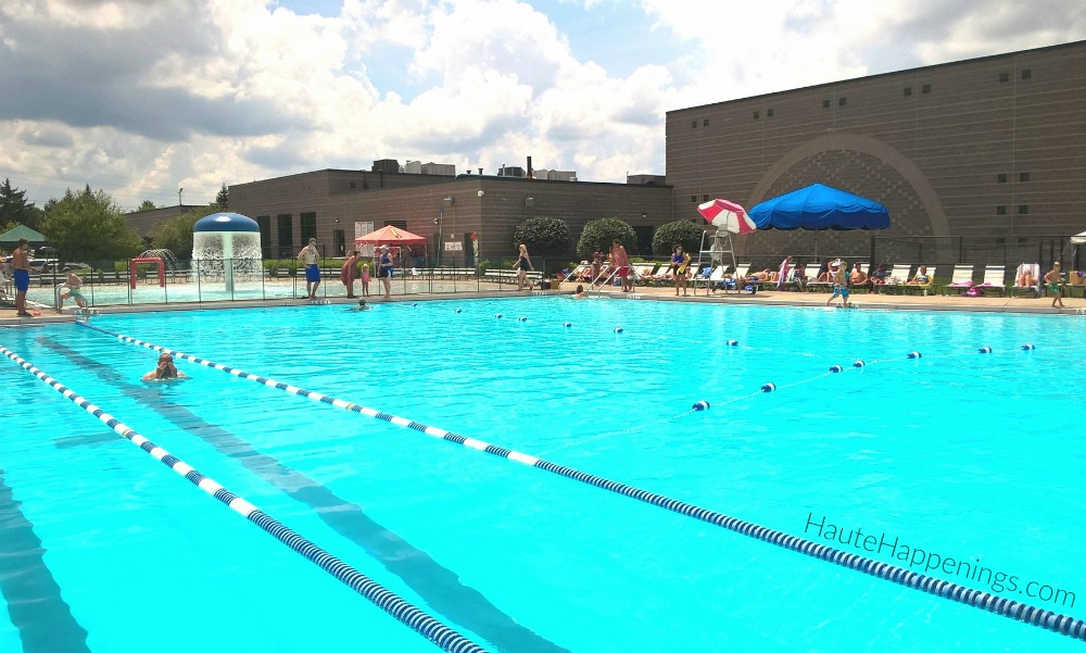 Fishers YMCA water park and pool