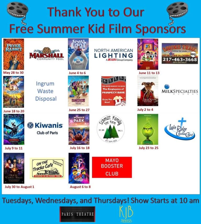 Free or Cheap Summer Movies in Terre Haute and the Wabash Valley