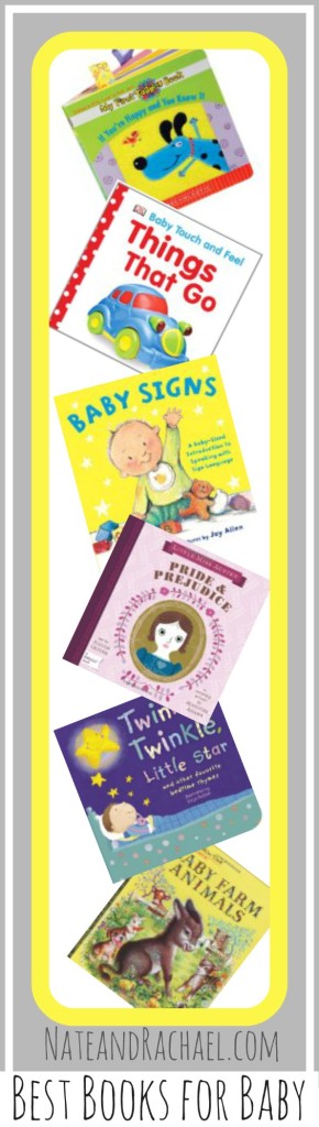 Baby book choices you'll actually like reading over and over and OVER again. 