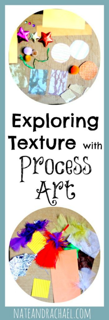 Craft ideas for kids--exploring texture (from Nothing if Not Intentional)