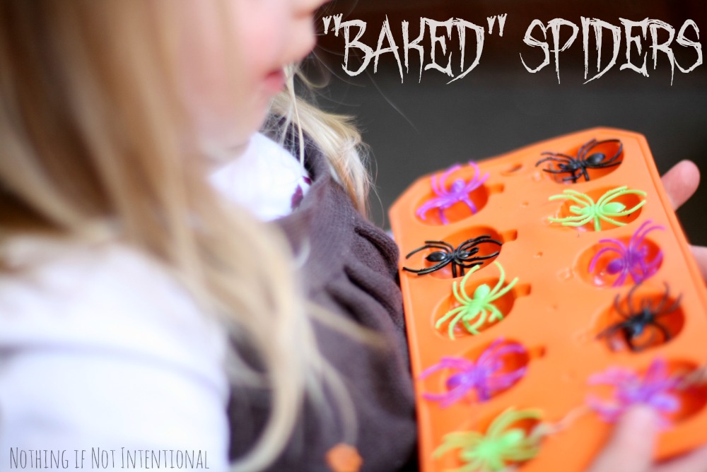 More crawly than creepy, your kids may surprise you with how they interact with this simple and fun Halloween play invitation from Nothing if Not Intentional.