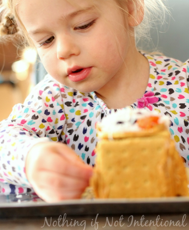 Healthier Gingerbread House Decorating--all the fun without the sugar crash.