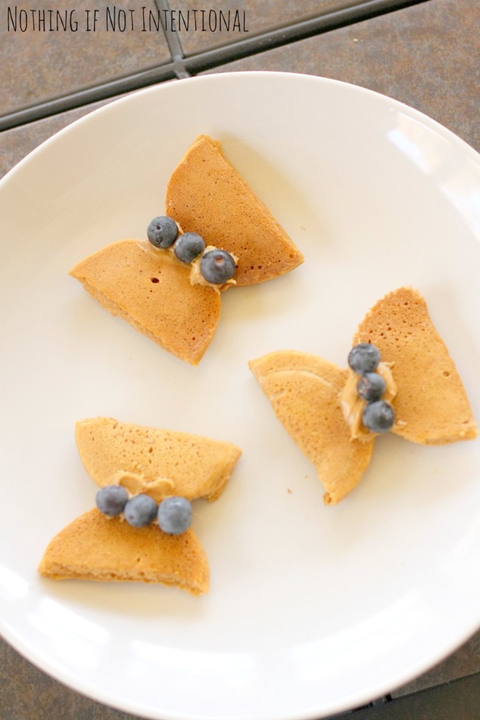 Healthy Butterfly Pancakes