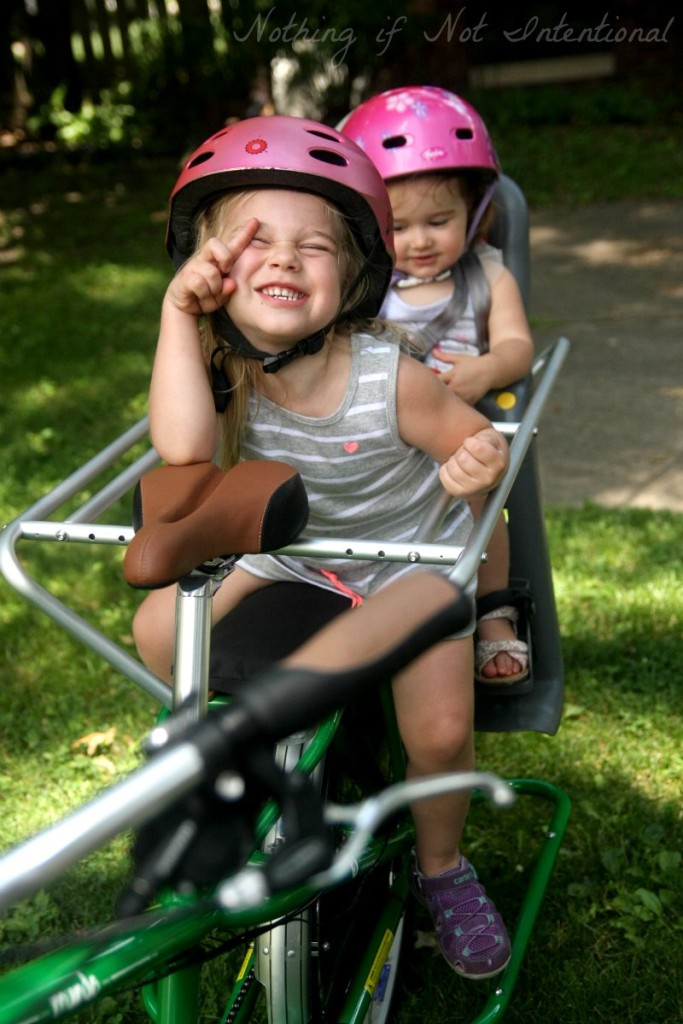 Bike safety tips for kids and families. We struggle with #3! How about you? 
